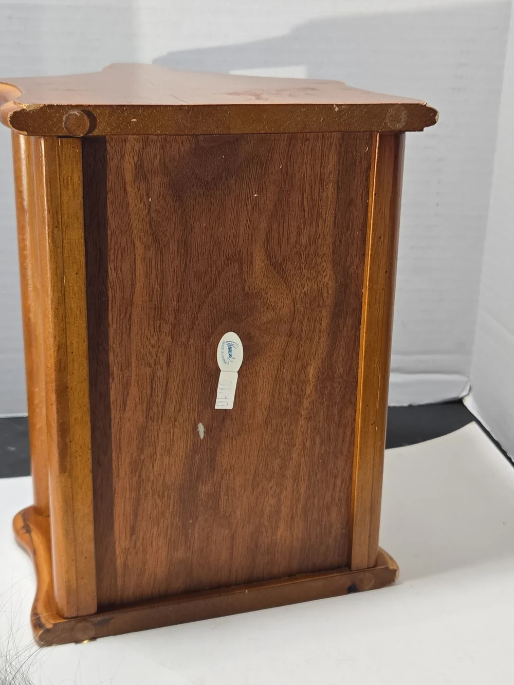 Wooden Fruit-Panel Coffee Caddy Organizer - Brown